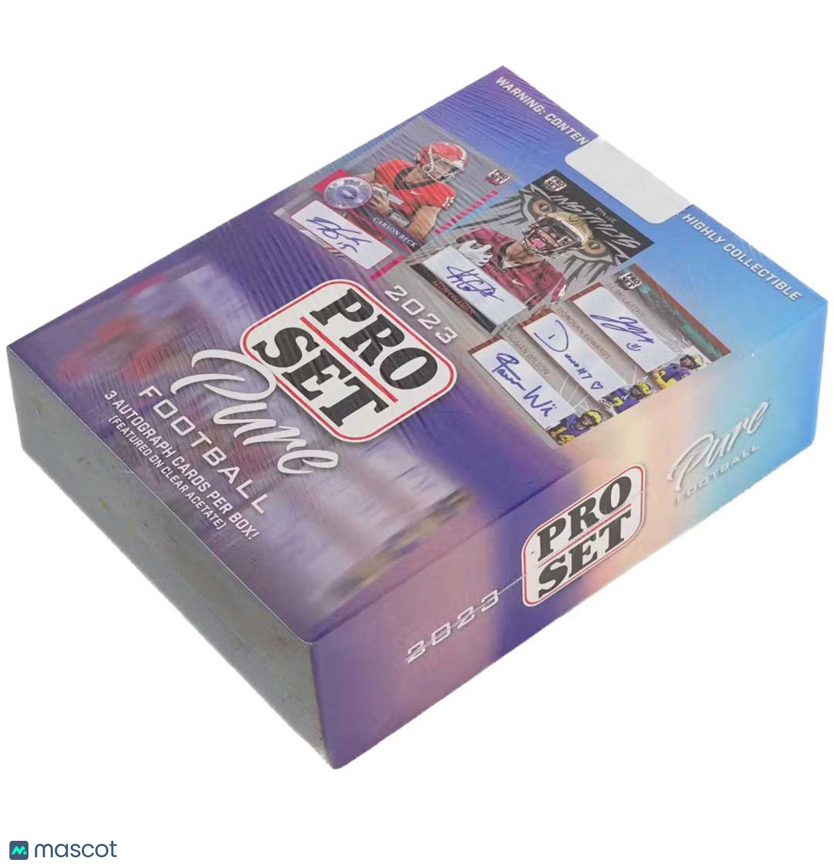 2023 Leaf Pro Set Pure Football Hobby Box