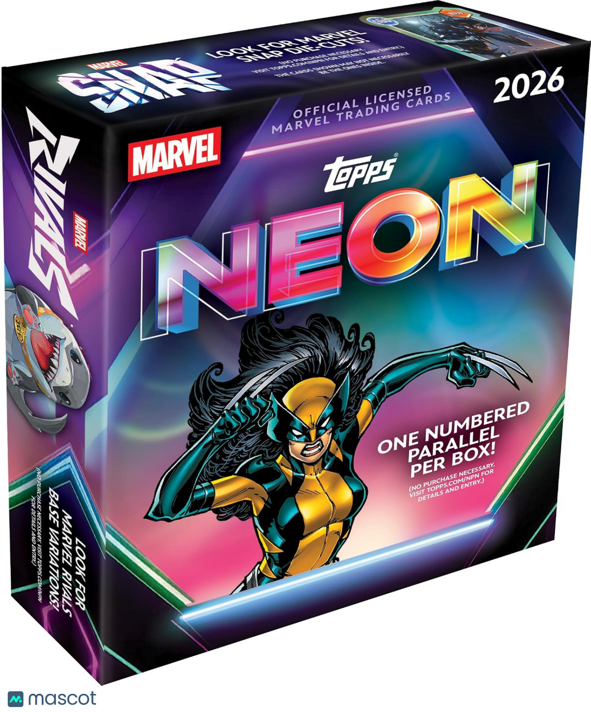 2026 Topps Marvel Neon Mega Box