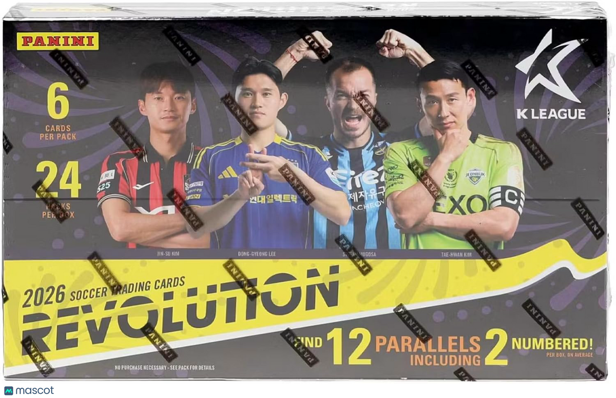 2025-26 Panini Revolution K League Soccer Hobby Box