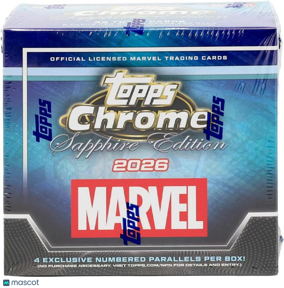 2026 Topps Marvel Comics Chrome Sapphire Edition Box