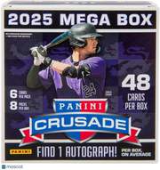 Panini 2025 Crusade Baseball Trading Cards Mega Box