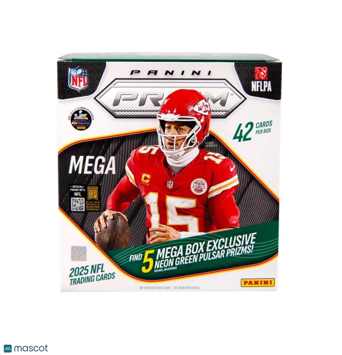2025 Panini Prizm Football Hobby Mega Box (Purple Pulsar Prizms!)