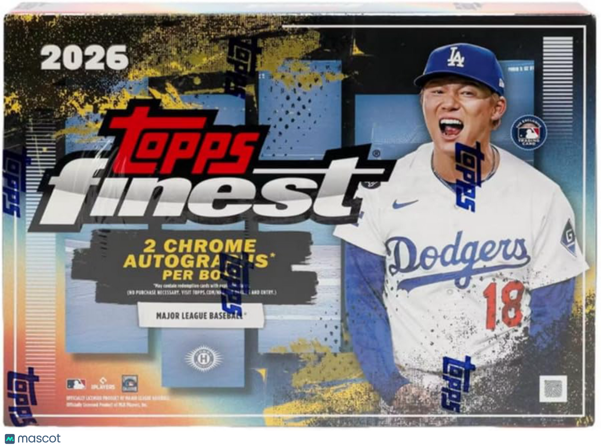 2026 Topps Finest Baseball Hobby Box