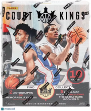 2025-26 Panini Court Kings Basketball Hobby Box