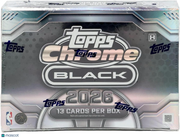 2025-26 Topps Chrome Black Basketball Hobby Box
