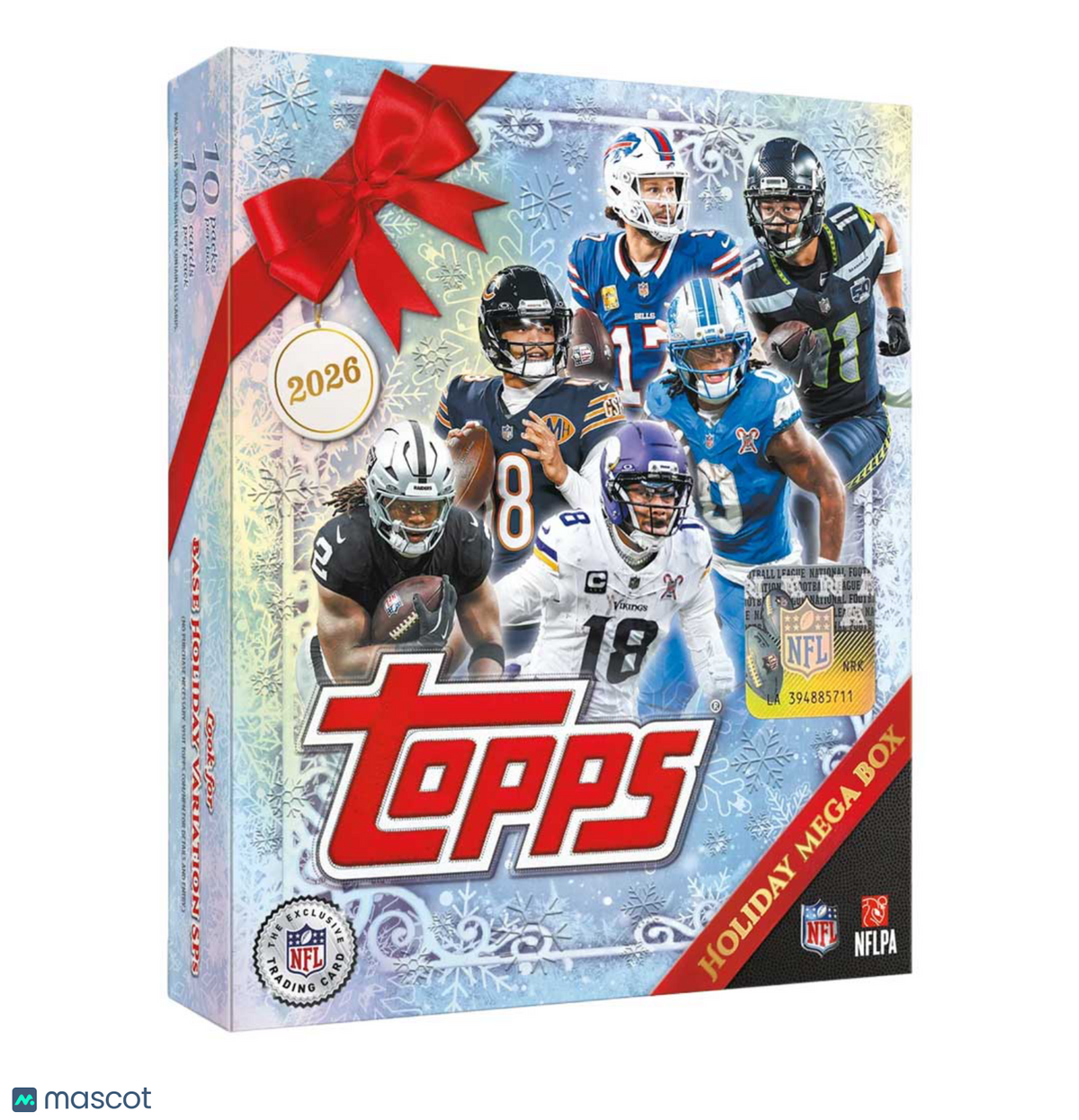 2026 Topps Holiday Football Mega Box