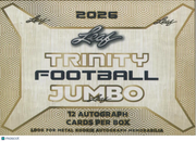 2026 Leaf Trinity Football Jumbo Box