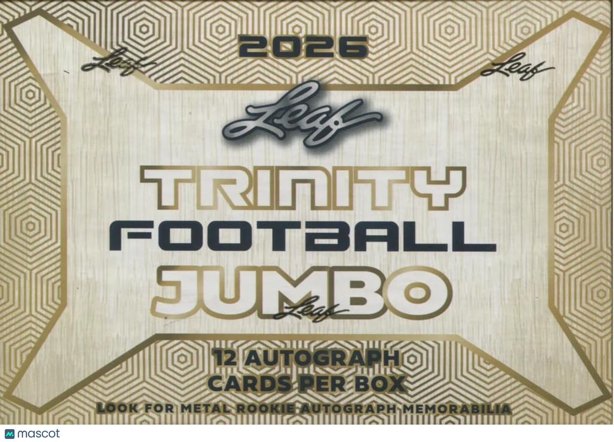2026 Leaf Trinity Football Jumbo Box