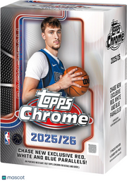 2025-26 Topps NBA Chrome Basketball Trading Card Value Box