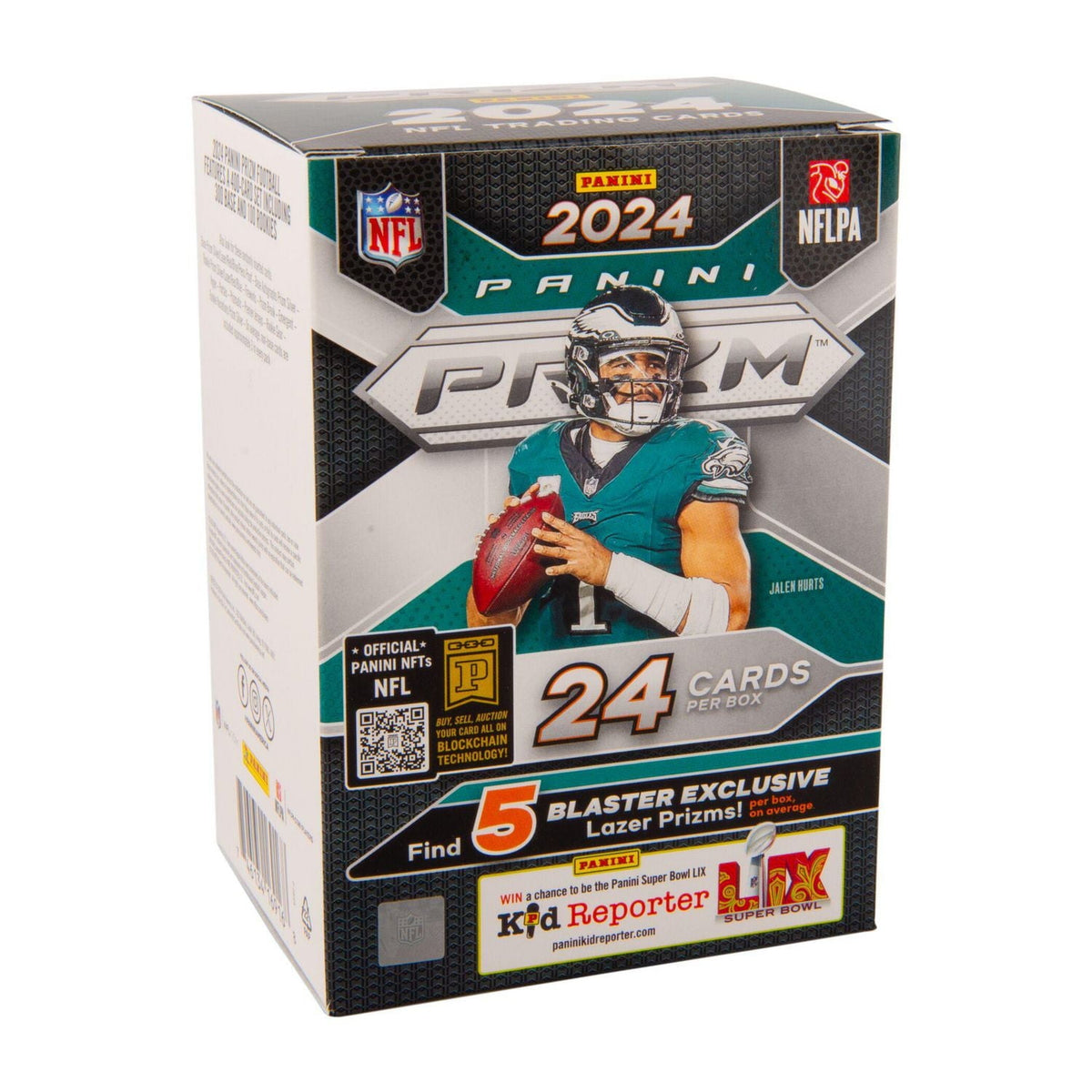 2024 Panini Prizm Football Trading Cards Blaster Box (Lazer Prizms!)