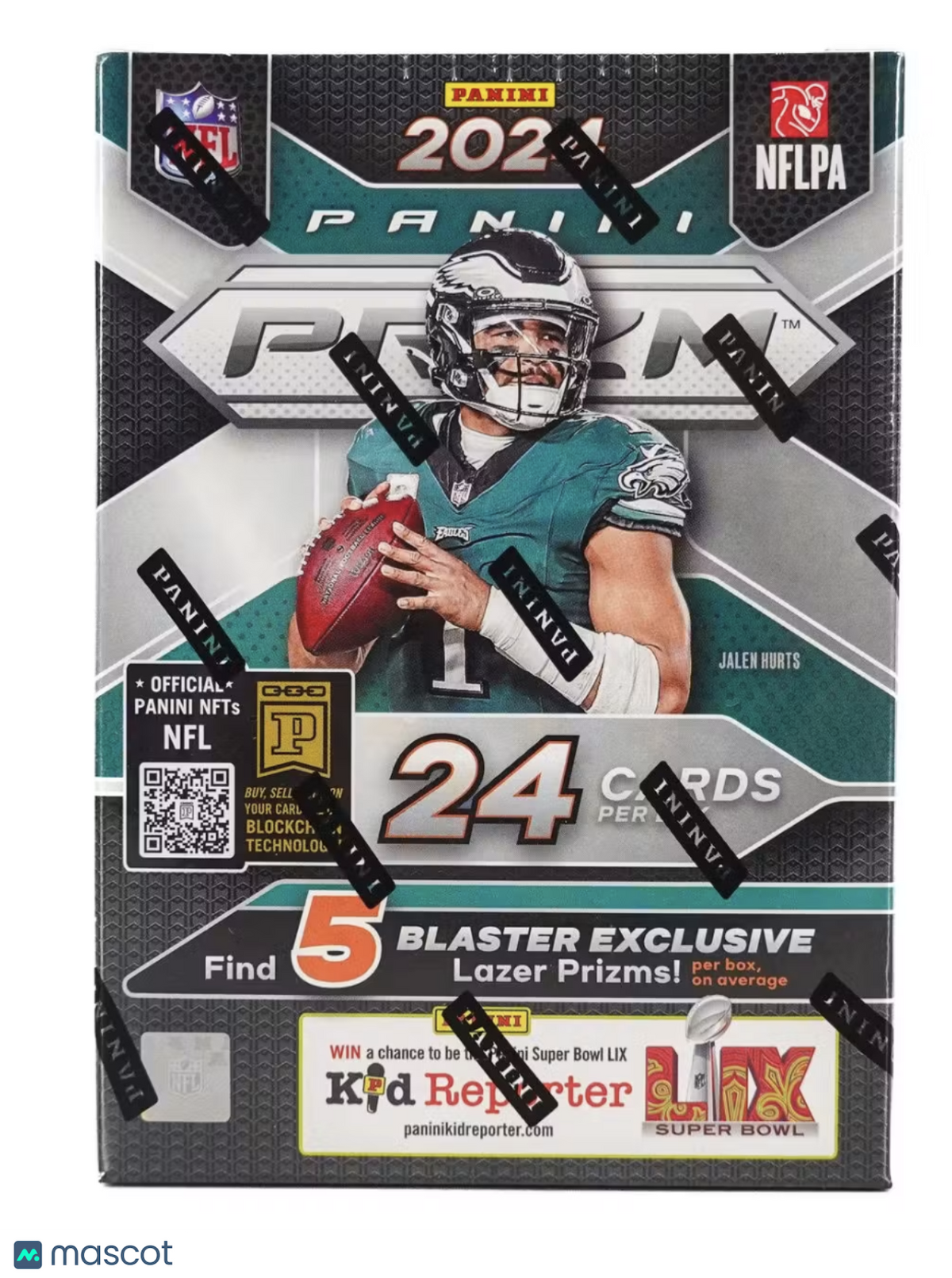 2024 Panini Prizm Football Trading Cards Blaster Box (Lazer Prizms!)