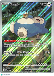Scarlet & Violet Snorlax Holo Black Star Promo FA #SVP EN 051