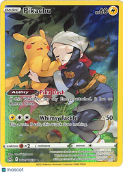 2022 Lost Origin Pikachu Holo Rare CHR #TG05/TG30