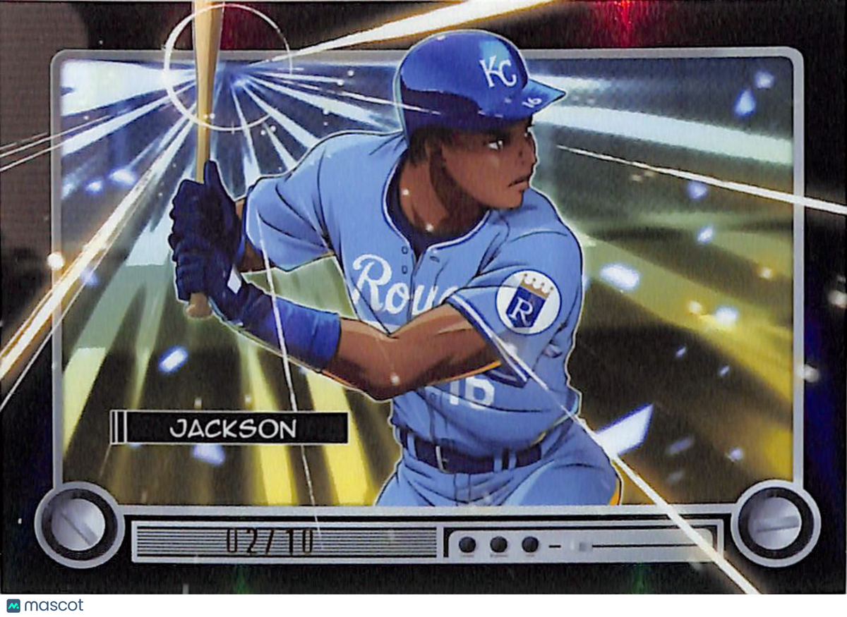 2026 Bowman Anime Bo Jackson Black /10 #BA-22 Kansas City Royals