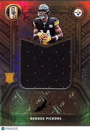 2022 Gold Standard George Pickens Rookie Patch Auto #RAJ-GPI Steelers /149