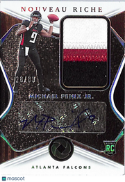 2024 Gold Standard Nouveau Riche Michael Penix Jr. /99 Rookie Patch Auto NRP-MPJ