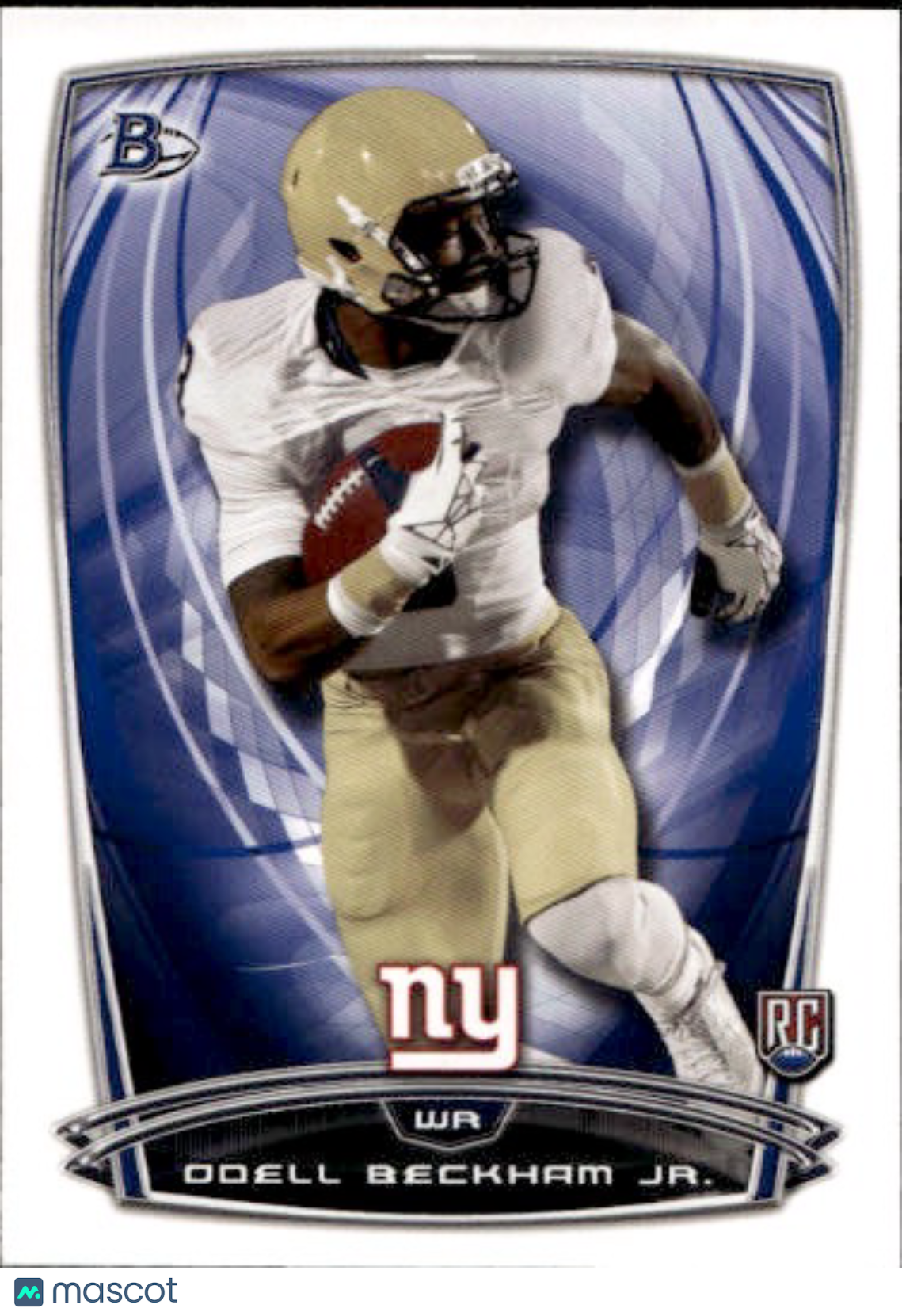 2014 Bowman Odell Beckham Jr. Rookie RC #8 New York Giants