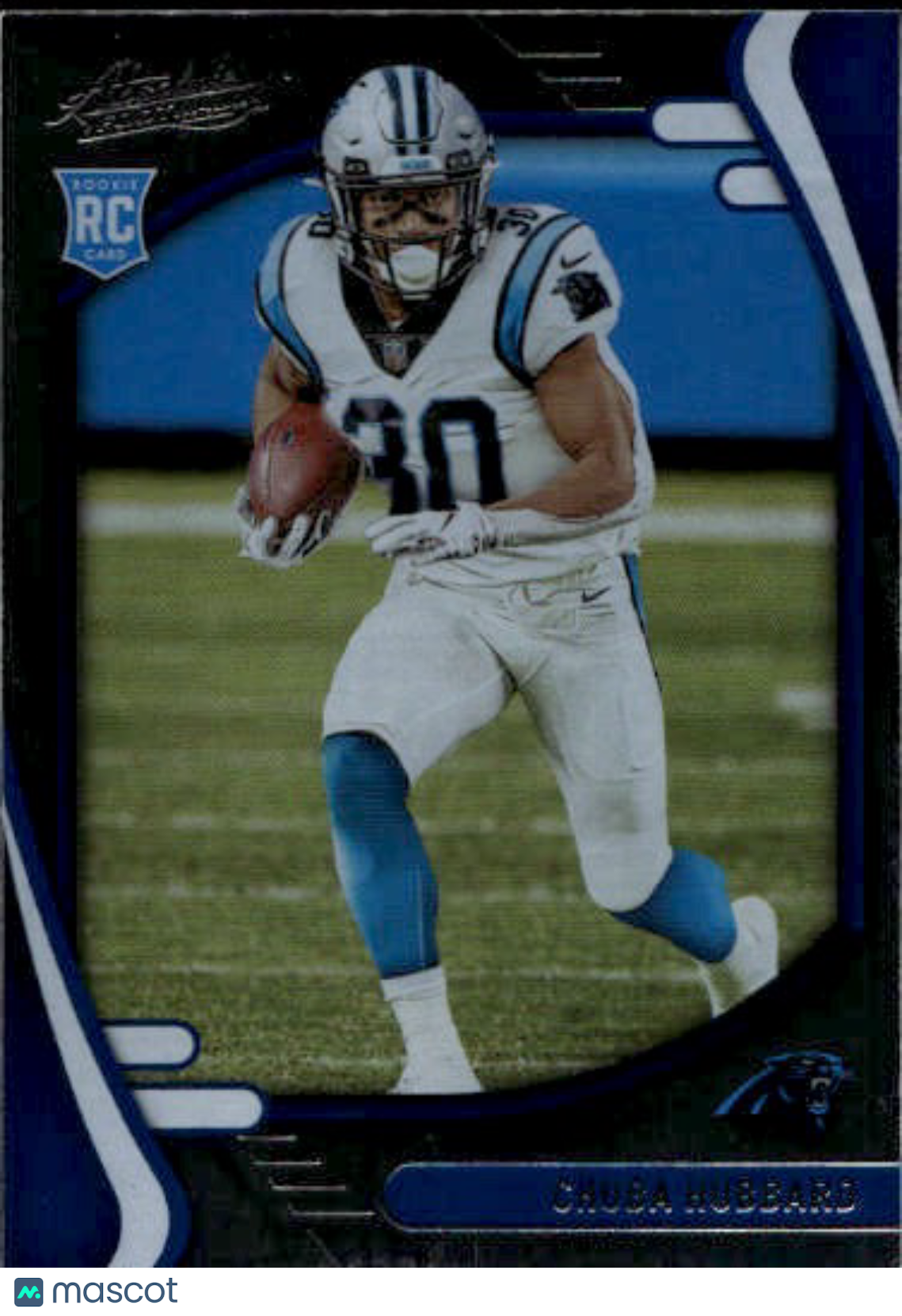 2021 Panini Absolute Football Chuba Hubbard Rookie RC #134 Carolina Panthers