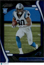 2021 Panini Absolute Football Chuba Hubbard Rookie RC #134 Carolina Panthers