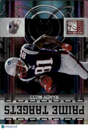 2009 Donruss Elite Prime Targets Randy Moss /399 #24 New England Patriots