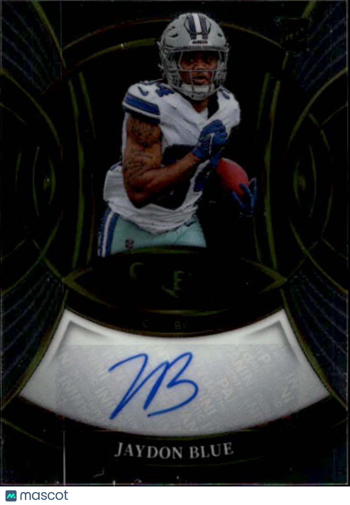 2026 Panini Select Football Jaydon Blue Rookie Autograph #RSI-JBE Dallas Cowboys