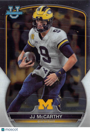 2022 Bowman University J.J. McCarthy Rookie #48 Michigan Wolverines