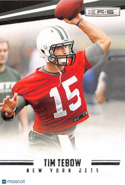 2012 Panini Rookies & Stars Tim Tebow #43 New York Jets