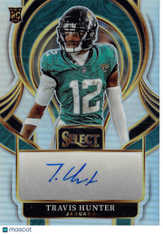 2026 Panini Select Travis Hunter Rookie Autograph Silver RC #SIP-THR Jaguars