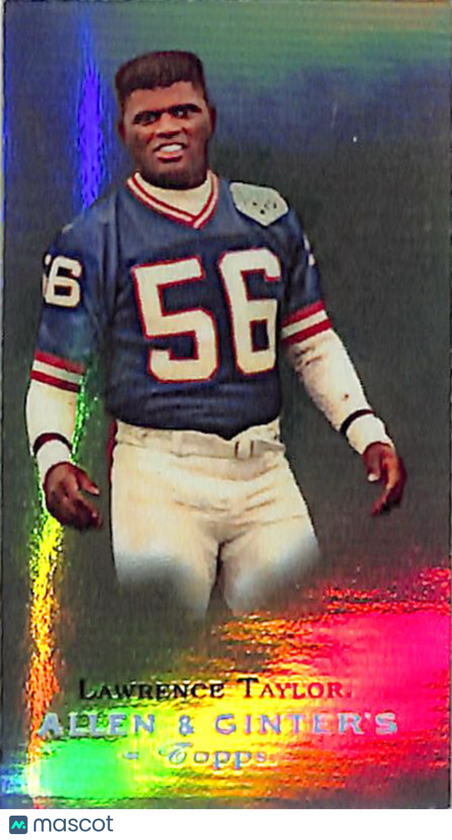 2008 Topps Allen & Ginter Lawrence Taylor Mini Refractor /999 #15 Giants
