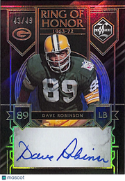 2023 Panini Limited Ring of Honor Dave Robinson Autograph /49 #ROH-DRO Packers
