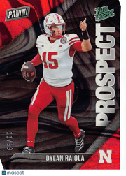 2025 Panini Black Friday Dylan Raiola /99 Rookie #RP6 Nebraska Cornhuskers