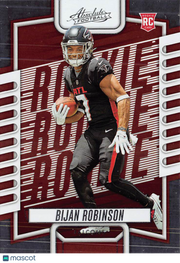 2023 Panini Absolute Football Bijan Robinson Rookie RC #106 Atlanta Falcons