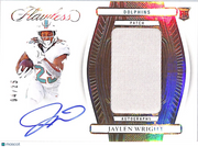 2024 Panini Flawless Football Autograph Rookie /25 Patch #RPA-JWT Miami Dolphins
