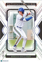 2025 Panini National Treasures Baseball Ethan Holliday /49 Rookie #32 Rockies