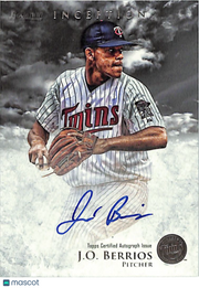 2013 Bowman Inception J.O. Berrios Rookie Autograph Auto #PA-JB Minnesota Twins