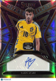 2025-26 Panini Select Road to World Cup Yasin Ayari Auto Autograph #ST-YA Sweden