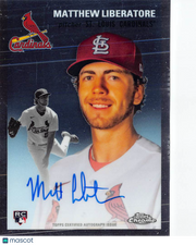 2023 Topps Chrome Platinum Baseball Matthew Liberatore Rookie Auto #CPA-ML