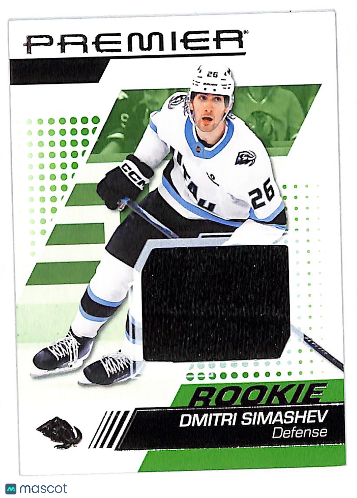 2025-26 Upper Deck Premier Dmitri Simashev Rookie Memorabilia Jersey #117 Utah