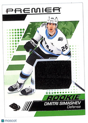 2025-26 Upper Deck Premier Dmitri Simashev Rookie Memorabilia Jersey #117 Utah