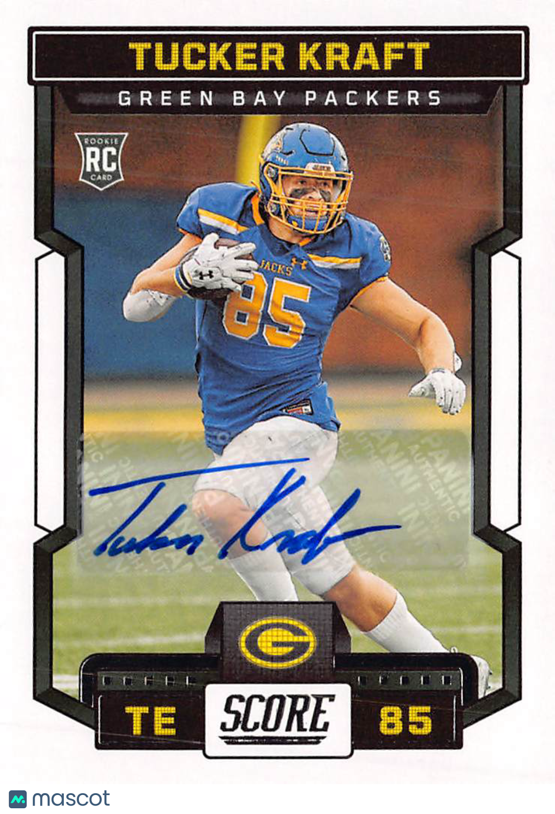 2023 Panini Score Football Tucker Kraft Rookie Autograph RC #341 Packers
