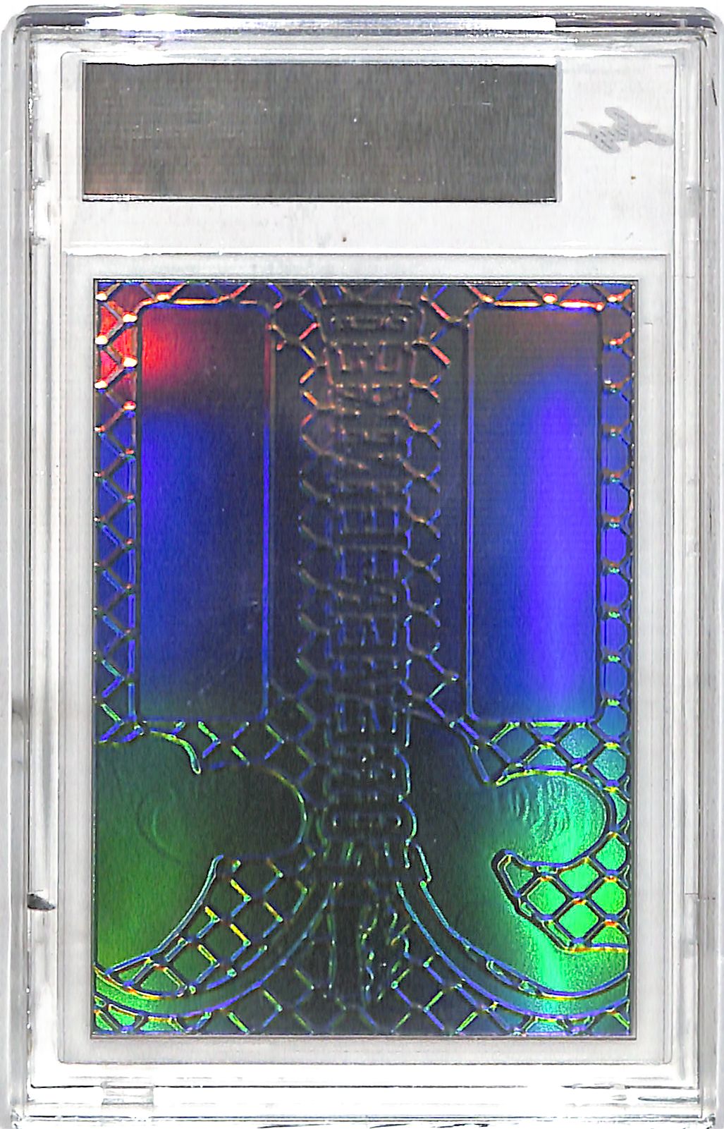 2022 Leaf Metal Forever Linked Cafu Pelé Auto Autograph Prismatic Green 1/1