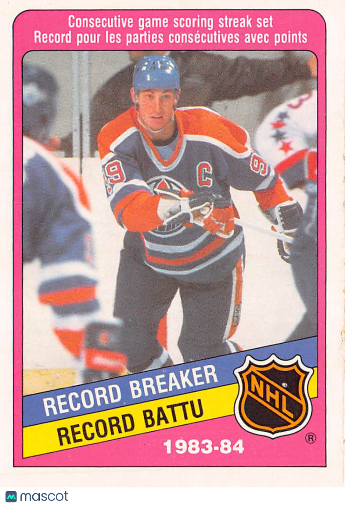 1984-85 O-Pee-Chee Wayne Gretzky #388 Edmonton Oilers