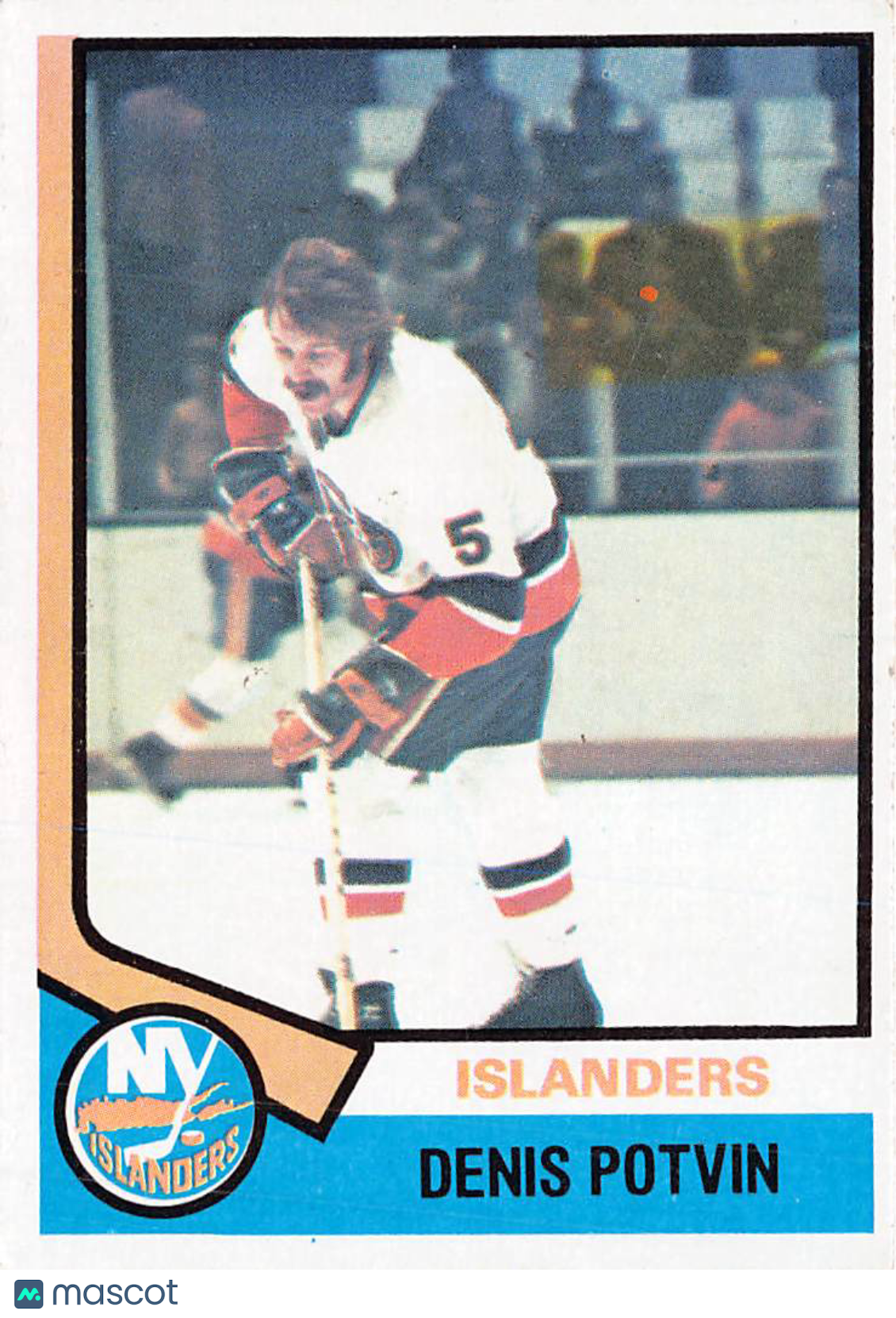 1974-75 Topps Denis Potvin #195 New York Islanders