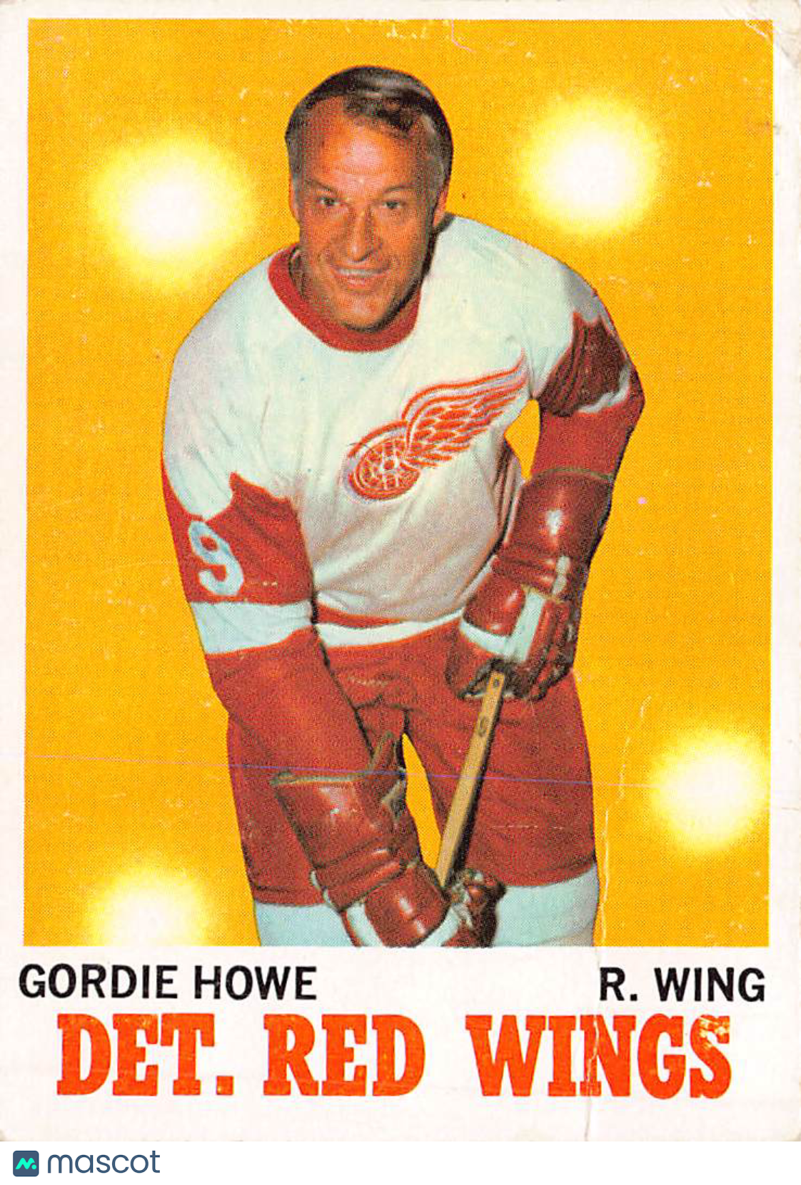 1970-71 Topps Gordie Howe #29 Detroit Red Wings