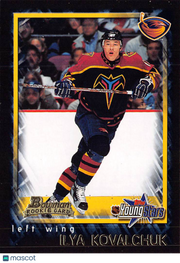 2001-02 Bowman Young Stars Ilya Kovalchuk Rookie #159 Atlanta Thrashers