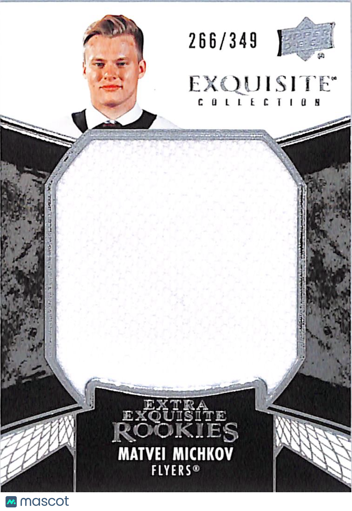 2024-25 Upper Deck Exquisite Collection Matvei Michkov /349 Rookie Patch ECER-MM