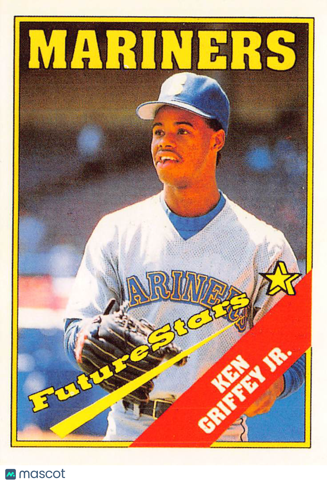 1988 Star San Bernardino Spirit Ken Griffey Jr. Rookie #1 Mariners