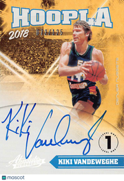 2018-19 Panini Absolute Hoopla Kiki Vandeweghe Level One Auto /125 HS-KV Nuggets