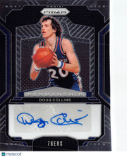 2024-25 Panini Prizm Penmanship Doug Collins Auto #PNM-DGC Philadelphia 76ers