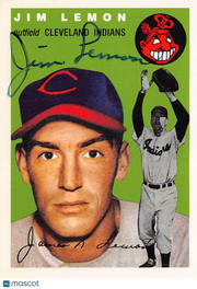 1994 Topps Archives Jim Lemon Autograph #103 Cleveland Indians